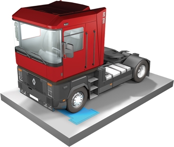 AR Model Stationary Axle Scale